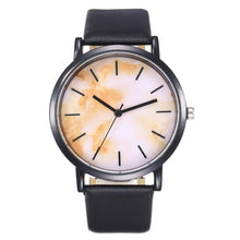 Load image into Gallery viewer, Erkek Kol Saati Watches Mens Quartz Wrist Watch Woman's High-End Blue Glass Fashion Casual Round Glass Laether Band Buckle Reloj