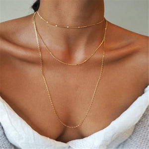 2019 Multilayer Crystal Moon Shell Pattern Coin Pendant Seashell Necklace Choker Necklaces Women Statement Summer Beach Jewelry