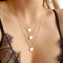 Load image into Gallery viewer, Necklace For Women Sexy Fashion Pop Silver Gold Charm Necklace Collar Set Multilayer Necklace Beach Leaf Pearl Shell Bodomia