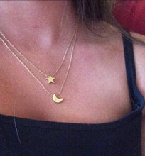 Load image into Gallery viewer, Necklace For Women Sexy Fashion Pop Silver Gold Charm Necklace Collar Set Multilayer Necklace Beach Leaf Pearl Shell Bodomia