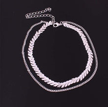 Load image into Gallery viewer, Necklace For Women Sexy Fashion Pop Silver Gold Charm Necklace Collar Set Multilayer Necklace Beach Leaf Pearl Shell Bodomia