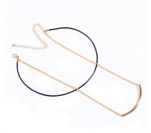 Load image into Gallery viewer, Necklace For Women Sexy Fashion Pop Silver Gold Charm Necklace Collar Set Multilayer Necklace Beach Leaf Pearl Shell Bodomia