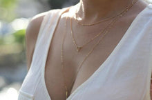 Load image into Gallery viewer, Necklace For Women Sexy Fashion Pop Silver Gold Charm Necklace Collar Set Multilayer Necklace Beach Leaf Pearl Shell Bodomia