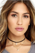 Load image into Gallery viewer, Necklace For Women Sexy Fashion Pop Silver Gold Charm Necklace Collar Set Multilayer Necklace Beach Leaf Pearl Shell Bodomia