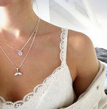 Load image into Gallery viewer, Necklace For Women Sexy Fashion Pop Silver Gold Charm Necklace Collar Set Multilayer Necklace Beach Leaf Pearl Shell Bodomia