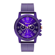 Load image into Gallery viewer, Hot Selling GENEVA Women's Casual Silicone Strap Quartz Watch Top Brand Girls Bracelet Clock WristWatch Women Relogio Feminino F