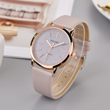 Load image into Gallery viewer, Luxury Brand Leather Quartz Women's Watch Ladies Fashion Watch Women Wristwatches Clock relogio feminino masculino #A