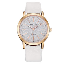 Load image into Gallery viewer, Luxury Brand Leather Quartz Women's Watch Ladies Fashion Watch Women Wristwatches Clock relogio feminino masculino #A