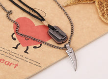 Load image into Gallery viewer, genuine leather male necklace 2019 high quality handmade cowhide men pendent retro charming jewelry resizable