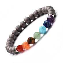 Load image into Gallery viewer, Men Bracelet for Men Women  Natural Stone Beaded  Chakra Yoga  Bracelet Universe  Solar System Planets Bracelets Charm Jewelry