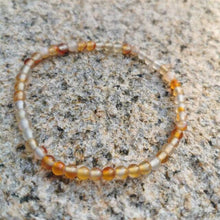 Load image into Gallery viewer, Minimalist 4mm Beads Bracelet Natural Stone Charm Bracelet for Men Women Yoga Healing Tuquoise Black Tourmaline Bracelet Gift