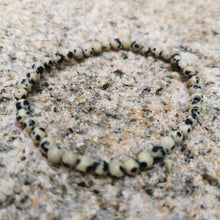 Load image into Gallery viewer, Minimalist 4mm Beads Bracelet Natural Stone Charm Bracelet for Men Women Yoga Healing Tuquoise Black Tourmaline Bracelet Gift