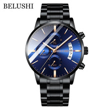 Load image into Gallery viewer, Men's Watch Luxury Brand BELUSHI High-end Man Business Casual Watches Mens Waterproof Sports Quartz Wristwatch relogio masculino