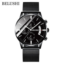 Load image into Gallery viewer, Men's Watch Luxury Brand BELUSHI High-end Man Business Casual Watches Mens Waterproof Sports Quartz Wristwatch relogio masculino
