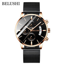 Load image into Gallery viewer, Men's Watch Luxury Brand BELUSHI High-end Man Business Casual Watches Mens Waterproof Sports Quartz Wristwatch relogio masculino