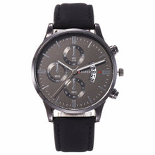 Load image into Gallery viewer, High-end business men watch luxury brand personality fashion quartz watch belt calendar trend belt watch men wrist watch