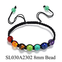 Load image into Gallery viewer, Eight Planets Natural Stone Bracelet Universe Yoga Chakra Galaxy Solar Lovers System Bracelets For Men Or Women Jewelry rtg6