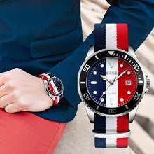 Load image into Gallery viewer, SOUTHBERG watches men's high-end Rolex watches luxury famous watches men's clock GMT quartz watch calendar Relogio Masculino