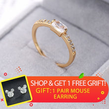 Load image into Gallery viewer, Fashion Simple Wave Rings for Women White Gold Color Wedding Jewelry  Ladies Gifts 2019 New Arrivals Dropshippping