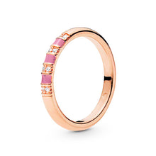 Load image into Gallery viewer, NEW Rose Gold Romantic Bowknot Crown Rings for Women With Clear Crystal Fine Finger Ring Wedding Jewelry Gift Special Offer