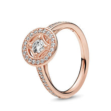 Load image into Gallery viewer, NEW Rose Gold Romantic Bowknot Crown Rings for Women With Clear Crystal Fine Finger Ring Wedding Jewelry Gift Special Offer