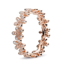 Load image into Gallery viewer, NEW Rose Gold Romantic Bowknot Crown Rings for Women With Clear Crystal Fine Finger Ring Wedding Jewelry Gift Special Offer