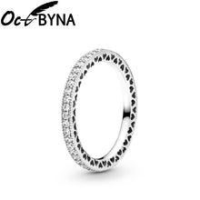Load image into Gallery viewer, Octbyna Hot Sale Crown Finger Rings For Women Girls Sparkling Zircon Brand Rings Wedding Engagement Jewelry Gift Dropshipping