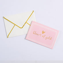 Load image into Gallery viewer, Christmas And Birthday Greeting Card Gold Hot Stamping Creative New Year Thank You Card Party Wedding Invitations Letter Cards