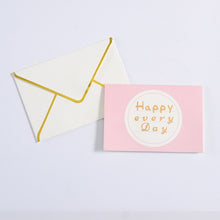 Load image into Gallery viewer, Christmas And Birthday Greeting Card Gold Hot Stamping Creative New Year Thank You Card Party Wedding Invitations Letter Cards