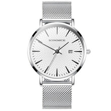 Load image into Gallery viewer, New Men's Watch High end Fashion Alloy Mesh Quartz Wrist Watch Multicolor Creative Pattern Dial Male Casual Trend Business Clock