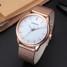 Load image into Gallery viewer, High-End Quality Fashion Gold Men Watches Quartz Silver Men's Wrist Watches Stainless steel Strap Man Clock Relogio Masculino