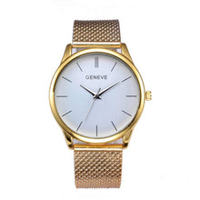 Load image into Gallery viewer, High-End Quality Fashion Gold Men Watches Quartz Silver Men's Wrist Watches Stainless steel Strap Man Clock Relogio Masculino
