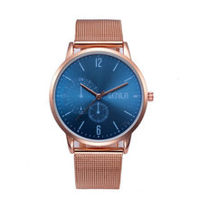 Load image into Gallery viewer, Luxury Watch High-End Simple Fashion Men's Watch Classic Quartz Stainless Steel Wristwatch Male Military Clock Reloj Hombre LD