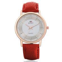 Load image into Gallery viewer, Men's Leather Wrist Watch High-end Men's Luxury Business Wrist Watch Famous Fashion Male Clock Quartz Watch Relogio Masculino