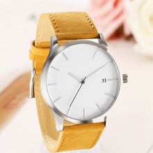 Load image into Gallery viewer, Reloj De Hombre Large Dial Men's Leisure Watch High-end Calendar Business Abrasive Belt Watch Men's Quartz Watch Montre Homme