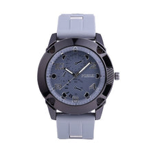 Load image into Gallery viewer, Stylish Cool Men  High-end Blue Glass Dial Watch Military Silicone Strap  Watch Clock Men Quartz WristWatch Gift Reloj Hombre@50