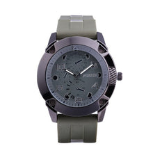 Load image into Gallery viewer, Stylish Cool Men  High-end Blue Glass Dial Watch Military Silicone Strap  Watch Clock Men Quartz WristWatch Gift Reloj Hombre@50