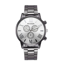 Load image into Gallery viewer, New fashion British men's watch quartz High-end business casual luxury brand stainless steel case automatic Crystal Analog H5