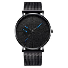 Load image into Gallery viewer, Man Quartz Watches High-end Blue Glass Life Waterproof Distinguished Watch Man Reloj Hombre 2019 Men Wristwatch Clock