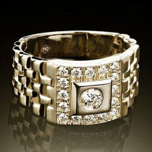 Load image into Gallery viewer, Luxury men's watch unique design ring high-end high quality / men's surprise gift / anniversary gift ring E5M231