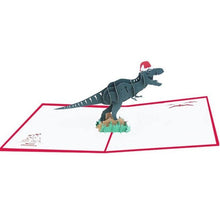 Load image into Gallery viewer, Valentine's Day Xmas Invitation Greeting Card Christmas 3D Pop Up Holiday Card  Multi-designs Cartoon Pattern Holiday Party Card