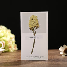 Load image into Gallery viewer, Dried Flowers Gift 1PC Romantic Hot New Birthday Invitations Creative Wedding Greeting Cards Anniversary Paper Valentine