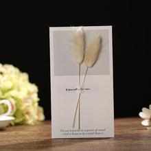 Load image into Gallery viewer, Dried Flowers Gift 1PC Romantic Hot New Birthday Invitations Creative Wedding Greeting Cards Anniversary Paper Valentine