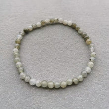 Load image into Gallery viewer, Minimalist 4mm Beads Bracelet Natural Stone Charm Bracelet for Men Women Yoga Healing Tuquoise Black Tourmaline Bracelet Gift