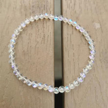 Load image into Gallery viewer, Minimalist 4mm Beads Bracelet Natural Stone Charm Bracelet for Men Women Yoga Healing Tuquoise Black Tourmaline Bracelet Gift