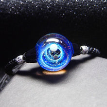 Load image into Gallery viewer, Universe Planets Glass Bead Bangles &amp; Bracelets Galaxy Fashion Jewelry Galaxy Solar System Bracelet For Women Christmas