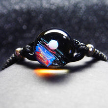 Load image into Gallery viewer, Universe Planets Glass Bead Bangles &amp; Bracelets Galaxy Fashion Jewelry Galaxy Solar System Bracelet For Women Christmas
