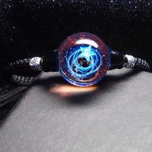 Load image into Gallery viewer, Universe Planets Glass Bead Bangles &amp; Bracelets Galaxy Fashion Jewelry Galaxy Solar System Bracelet For Women Christmas