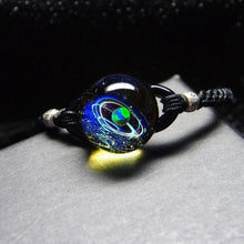 Load image into Gallery viewer, Universe Planets Glass Bead Bangles &amp; Bracelets Galaxy Fashion Jewelry Galaxy Solar System Bracelet For Women Christmas