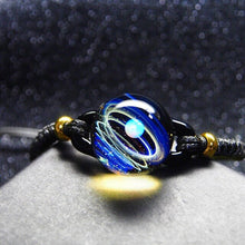 Load image into Gallery viewer, Universe Planets Glass Bead Bangles &amp; Bracelets Galaxy Fashion Jewelry Galaxy Solar System Bracelet For Women Christmas